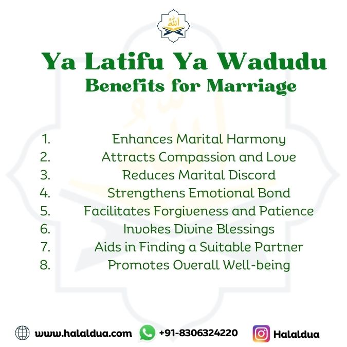 Ya Latifu Ya Wadudu Benefits