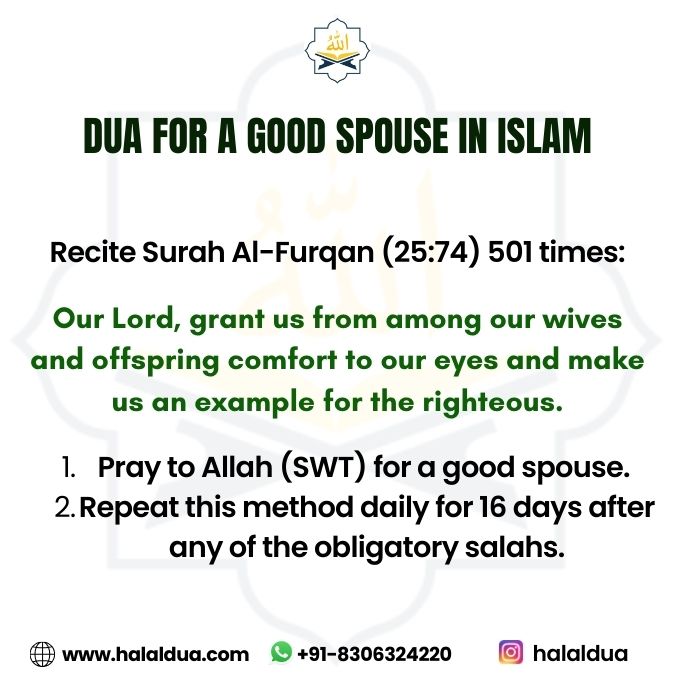 Dua For Good Spouse And Marriage In Islam  