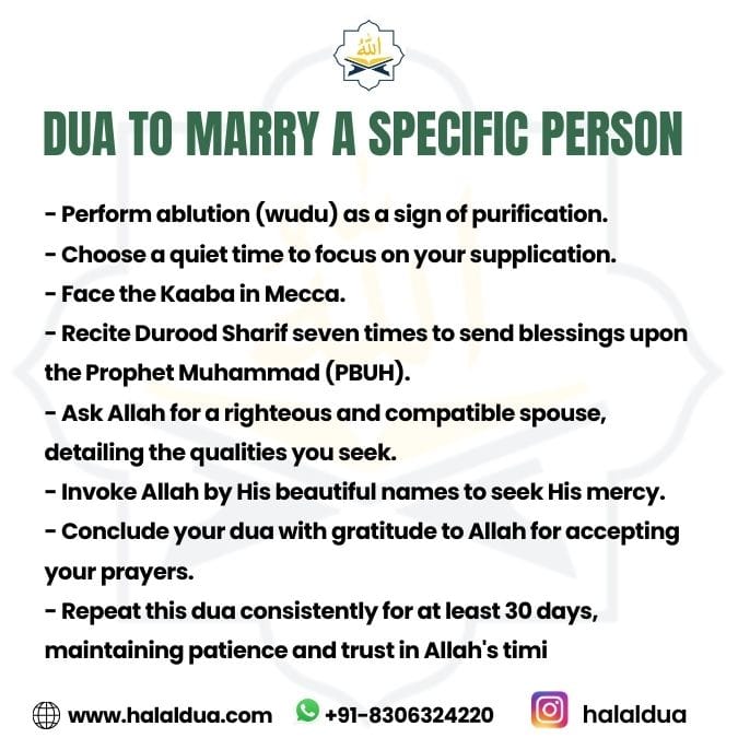 Dua To Marry A Specific Person
